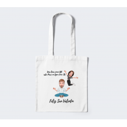 Bolsa tote asas largas